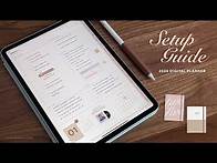 Video thumbnail for 2025 Digital Planner Setup Guide 🤎 | iPad & Goodnotes 6