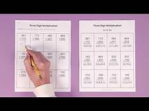 Video thumbnail for Three Digit Multiplication Worksheet
