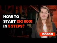 Video thumbnail for How to Get Started with ISO 9001 in 5 Steps | QMS Certification