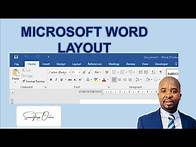 Video thumbnail for HOW TO START LEARNING MICROSOFT WORD BASICS