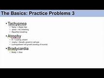 Video thumbnail for Medical Terminology - The Basics - Lesson 1 | Practice and Example Problems