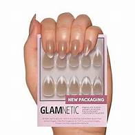 Video thumbnail for Glamnetic Press On Nails - Honey Bun | Trendy Neutral Nude Velvet Sparkly Short Almond Fake Nails, Reusable | 15 Sizes - 30 Nail Kit
