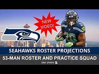 Video thumbnail for Seattle Seahawks 53-Man Roster Projection & Practice Squad | FINAL Version Before 2021 Roster Cuts