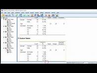 Video thumbnail for How to analyze demographic variables in one table