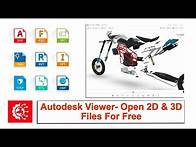Video thumbnail for View CAD Files On MAC & Windows For Free- Autodesk Viewer