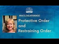 Video thumbnail for Do you know the difference between a restraining order and protective order in Texas?