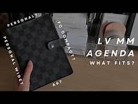 Video thumbnail for Testing out FOUR different insert sizes in the Louis Vuitton MM Agenda | May Paper Co.