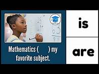 Video thumbnail for Subject Verb Agreement Quiz