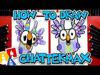 Video thumbnail for How To Draw Chattermax From Bluey