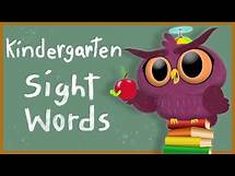 Video thumbnail for 📖 52 Kindergarten Sight Words - How to Read - Dolch sightwords 📖