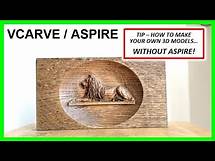 Video thumbnail for Get & Create 3D Models For CNC Router Projects [Vectric Vcarve & Aspire] - Garrett Fromme
