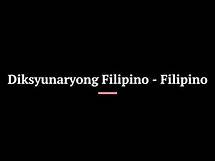 Video thumbnail for Kahulugan ng Salitang "abala" sa Diksyunaryong Filipino - Filipino