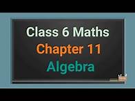 Video thumbnail for Class 6 maths chapter 11 Algebra (Part 3) Equation and its Solution cbse ncert