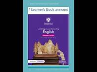 Video thumbnail for Cambridge Lower Secondary English Learners Book 8 answers