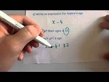Video thumbnail for Forming equations - Corbettmaths