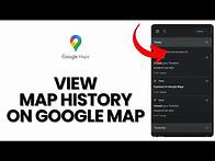 Video thumbnail for How to View Google Maps History 2024?