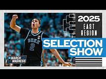 Video thumbnail for NCAA tournament bracket revealed | East Region