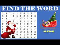 Video thumbnail for 🎅 Christmas Word Search for Kids 👶 | Word search Christmas game | Christmas Word Search Puzzles