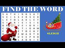 Video thumbnail for 🎅 Christmas Word Search for Kids 👶 | Word search Christmas game | Christmas Word Search Puzzles