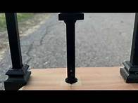 Video thumbnail for How to install Wrought Iron Balusters the easy way.