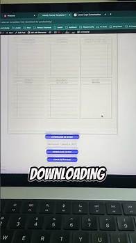 Video thumbnail for Free Weekly Planner Templates!