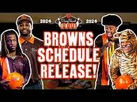 Video thumbnail for 2024 CLEVELAND BROWNS SCHEDULE RELEASE