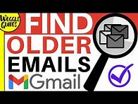 Video thumbnail for How to find old emails in Gmail