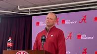 Video thumbnail for Alabama Head Coach Kalen DeBoer Talks About Playing Georgia