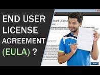 Video thumbnail for End User License Agreement (EULA) ? EULA Explained in Details
