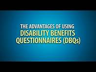 Video thumbnail for The Advantages of Using Disability Benefits Questionnaires (DBQs)