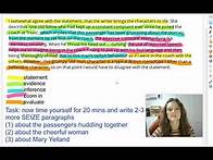 Video thumbnail for AQA GCSE English Language Paper 1 revision - Q4 and Q5: Jamaica Inn (sample paper 1)