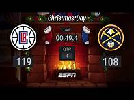 Video thumbnail for Clippers @ Nuggets | NBA on ESPN Live Scoreboard | #NBAXmas