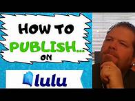 Video thumbnail for Self Publishing Books | Publishing On Lulu