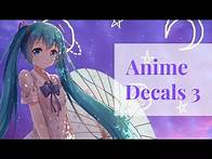 Video thumbnail for ROBLOX ANIME DECALS 3