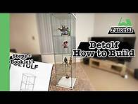 Video thumbnail for IKEA's Detolf Shelf Tutorial | Steps = Instruction Booklet!