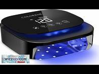 Video thumbnail for Cordless UV LED Nail Lamp 60W Rechargeable Nail Dryer Gel Polish Light Review