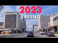 Video thumbnail for Driving Around Fresno California, Downtown Fresno 2023