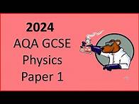 Video thumbnail for 2024 AQA GCSE Physics (Triple) Paper 1 Revision - Wednesday 22nd May 2024