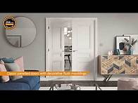 Video thumbnail for White Classic | Panelled Internal Doors