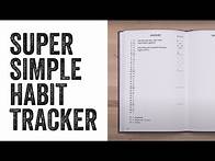 Video thumbnail for Super Simple Habit Tracker