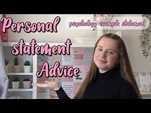 Video thumbnail for How to write a personal statement ||with example psychology personal statement!