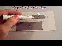 Video thumbnail for Congruent Similar Shapes - Corbettmaths