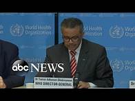 Video thumbnail for World Health Organization declares coronavirus a pandemic | ABC News