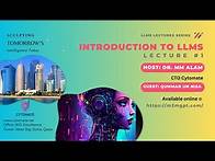Video thumbnail for Lecture 1: Introduction to Large Language Model | LLMs Basics| Artificial Intelligence |