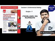 Video thumbnail for Problems on Numbers - Shortcuts & Tricks | Quantitative Aptitude | Chapter - 7 | S Chand Academy