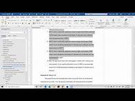 Video thumbnail for How to renumber the bullets in MS Word