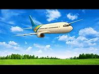 Video thumbnail for Airplane Flying Animation In PowerPoint