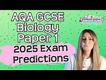 Video thumbnail for AQA | GCSE Biology | Paper 1 | 2025 Exam Predictions and Exam Tips