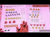 Video thumbnail for LKG Maths Worksheet/Daily Practice Sheet Of Junior KG Math/LKG Maths Sheet @kidslearningfun2013