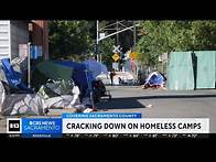 Video thumbnail for Sacramento County is increasing citations issued to homeless people